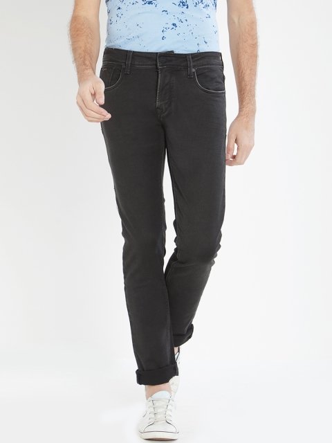

Lawman pg3 Men Black Slim Fit Mid-Rise Clean Look Jeans