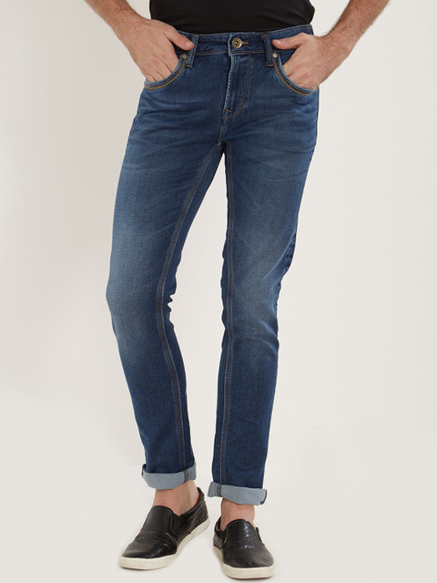 

Lawman pg3 Men Blue Slim Fit Mid-Rise Clean Look Jeans