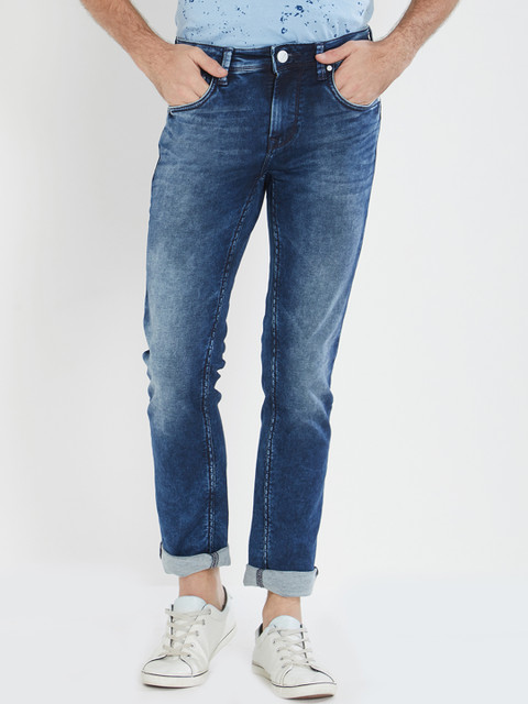 

Lawman pg3 Men Blue Slim Fit Mid-Rise Clean Look Jeans
