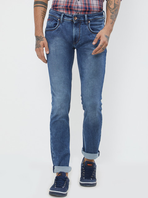 

Lawman pg3 Men Blue Slim Fit Mid-Rise Clean Look Jeans