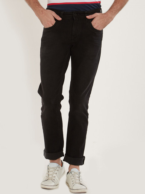 

Lawman pg3 Men Black Slim Fit Mid-Rise Clean Look Jeans