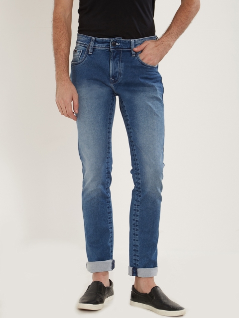

Lawman pg3 Men Blue Slim Fit Mid-Rise Clean Look Jeans
