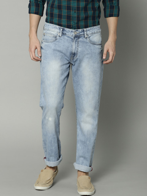 

French Connection Men Blue Slim Fit Mid-Rise Clean Look Stretchable Jeans