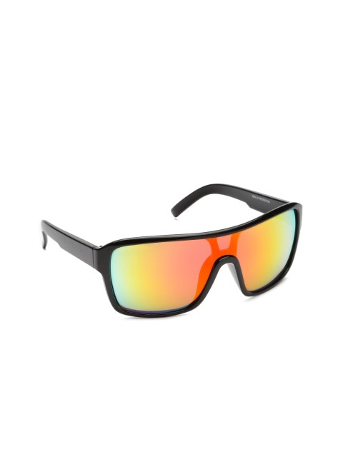

Flying Machine Men Shield Sunglasses FMAE0231, Red