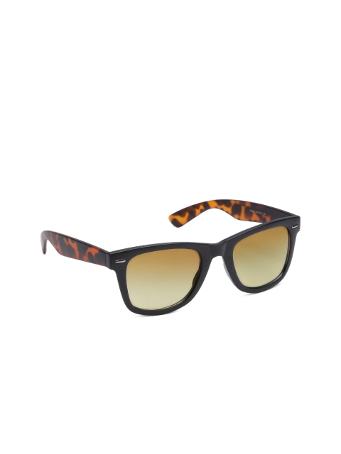 

Flying Machine Men Wayfarer Sunglasses FMAE0227, Brown