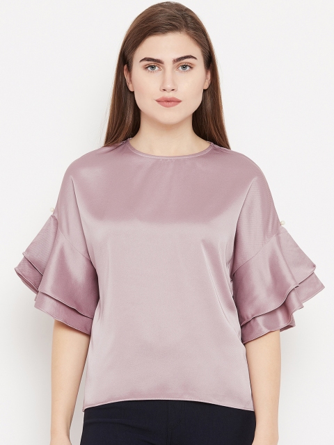 

Madame Women Mauve Solid Top