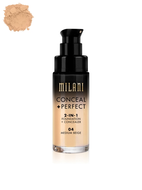 

MILANI Medium Beige Conceal Plus Perfect 2-In-1 Foundation Plus Concealer 04