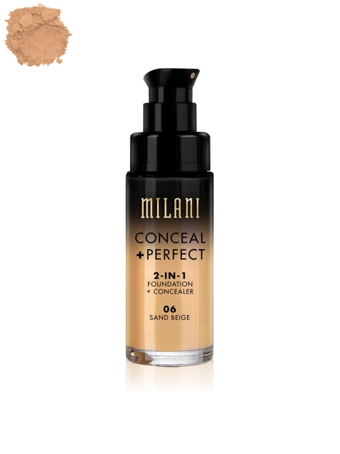 

MILANI Sand Beige Conceal Plus Perfect 2-In-1 Foundation Plus Concealer 06