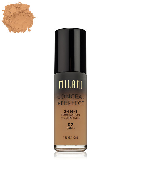 

MILANI Sand Conceal Plus Perfect 2-In-1 Foundation Plus Concealer 07, Beige