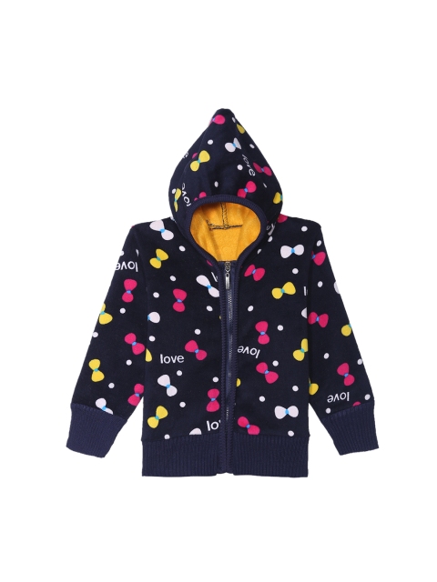 

Camey Boys Black Printed Bomber