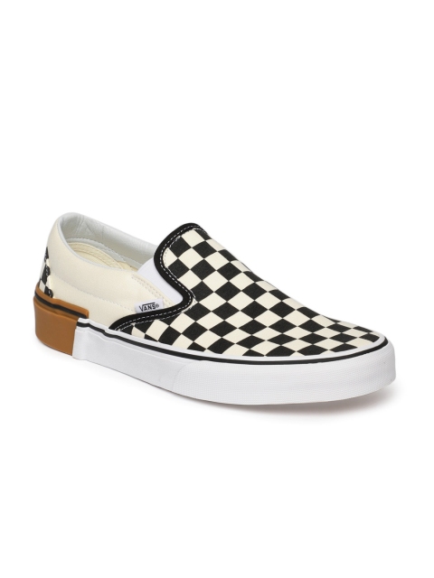 

Vans Unisex Black Checked Sneakers