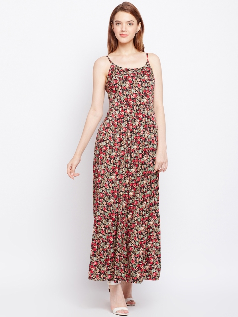 

Nun Women Multicoloured Printed Maxi Dress, Multi