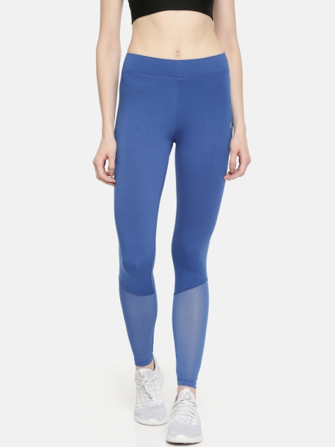 

HRX by Hrithik Roshan Women Blue Tights