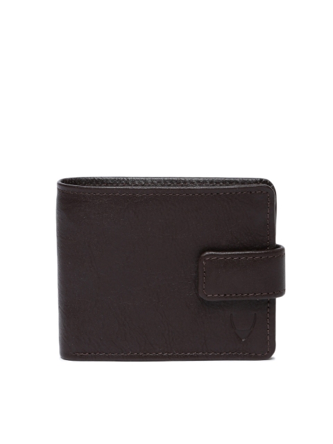 

Hidesign Men Brown Solid Leather Two Fold Wallet