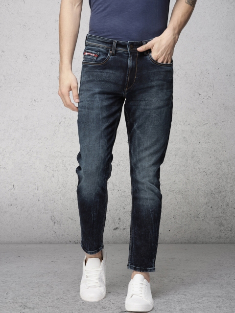 

Ecko Unltd Men Blue Tapered Fit Mid-Rise Jeans