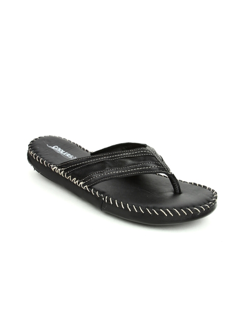 

Coolers Men Black Solid Thong Flip-Flops
