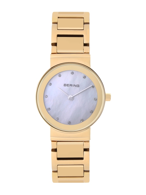 

BERING Women White Classic Sapphire Crystal Analogue Watch - 10126-734