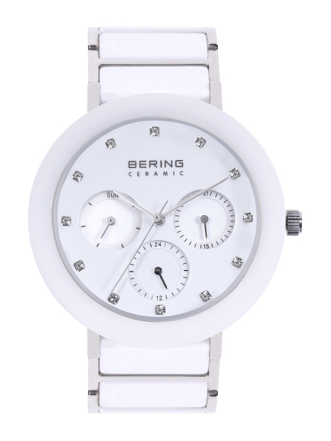 

BERING Women White Ceramic Sapphire Crystal Analogue Watch - 11438-754