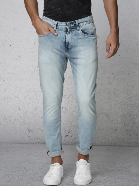 

Ecko Unltd Men Blue Slim Tapered Fit Mid-Rise Clean Look Stretchable Jeans