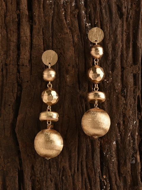 

Pipa Bella Spherical Gold-Plated Drop Earrings