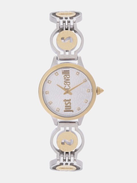 

Just Cavalli Women Silver-Toned Analogue Watch JC1L028M0055