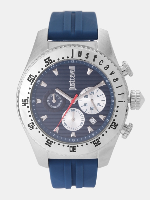 

Just Cavalli Men Navy Blue Chronograph Watch JC1G040P0035