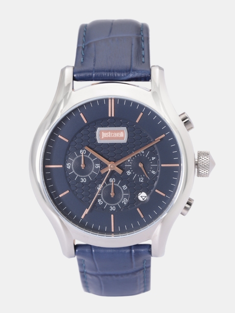 

Just Cavalli Men Navy Blue Chronograph Watch JC1G038L0045
