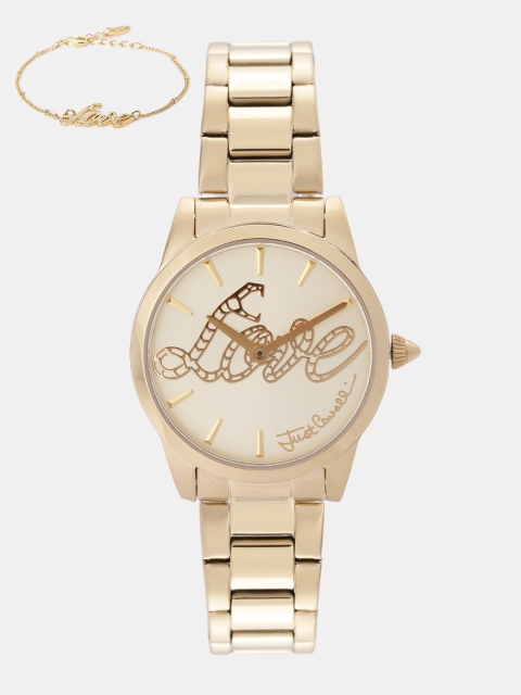 

Just Cavalli Women Watch Gift Set, Gold