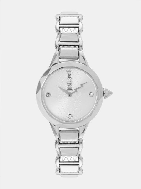 

Just Cavalli Women Silver-Toned Analogue Watch JC1L033M0015