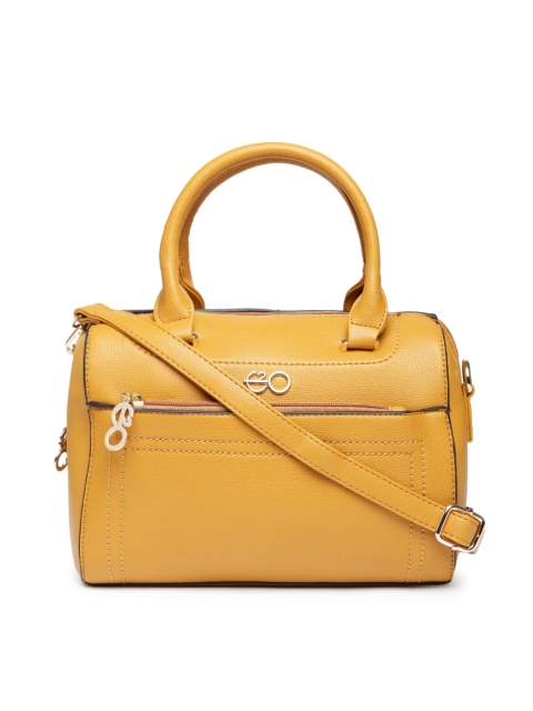 

E2O Mustard Solid Handheld Bag