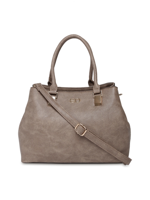 

E2O Brown Solid Handbag