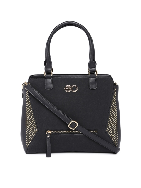 

E2O Black Studded Handbag