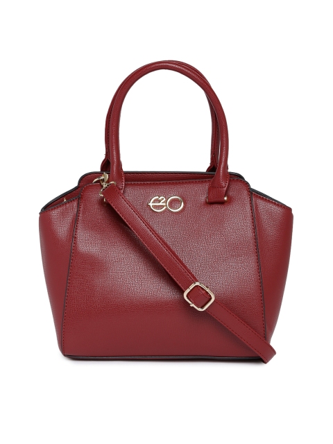 

E2O Red Solid Handbag