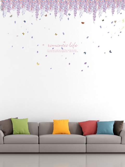 

Cortina Lavender Floral Print Wall Sticker
