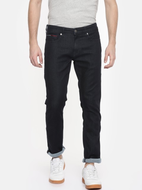 

Tommy Hilfiger Men Navy Blue Slim Fit Mid-Rise Clean Look Stretchable Jeans