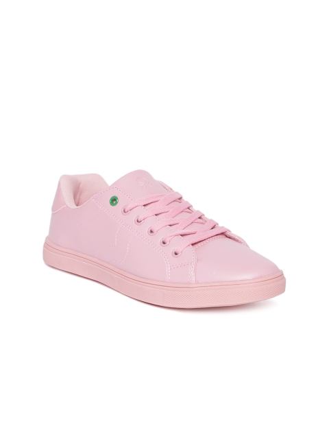 

United Colors of Benetton Women Pink Sneakers