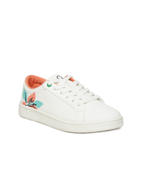 

United Colors of Benetton Women White Sneakers