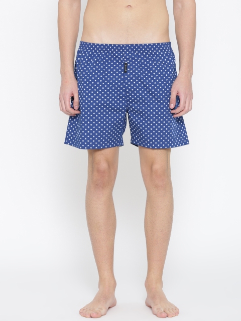 

Hanes Blue Printed Boxers F128-615-PL, Multi