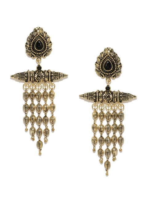 

Ayesha Gold-Toned Contemporary Drop Earrings