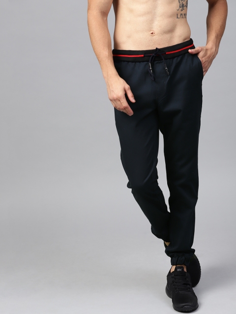 

HRX by Hrithik Roshan Men Navy Blue Regular Fit Lifestyle Joggers