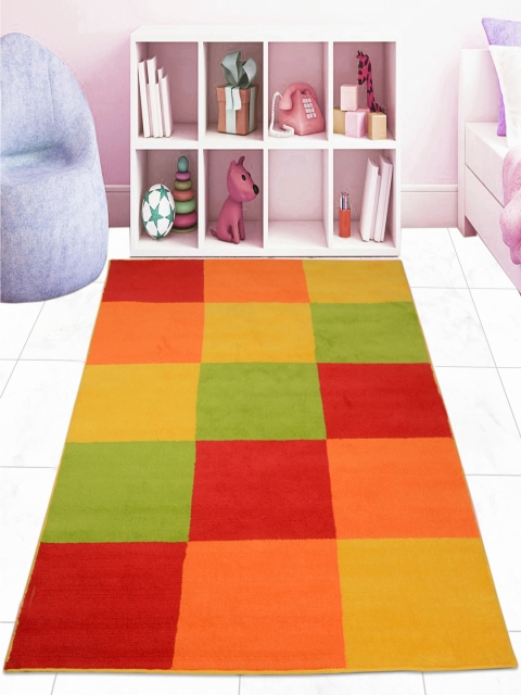 

Saral Home Anti Slip Multicoloured Kids Floor Carpet, Multi