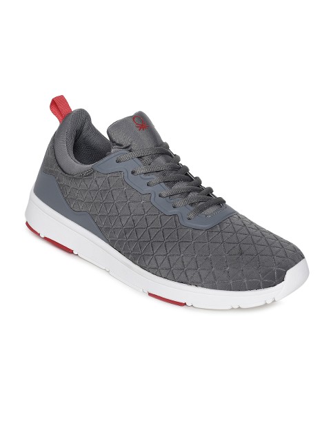 

United Colors of Benetton Men Grey Sneakers