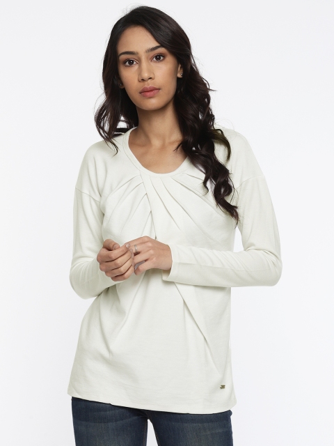 

Park Avenue Women White Solid Top