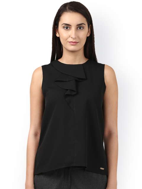 

Park Avenue Women Black Solid Top