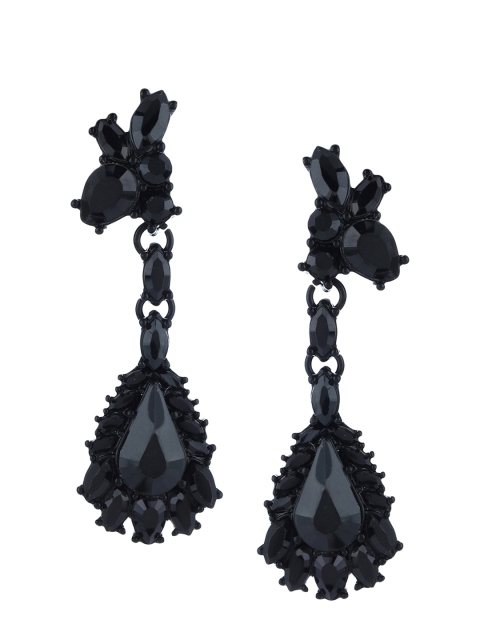 

Forever New Black Teardrop Shaped Drop Earrings