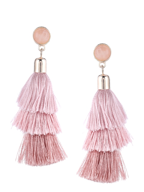 

Forever New Pink Contemporary Drop Earrings