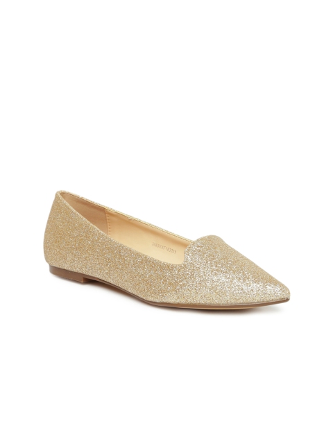 

Catwalk Women Gold-Toned Solid Ballerinas