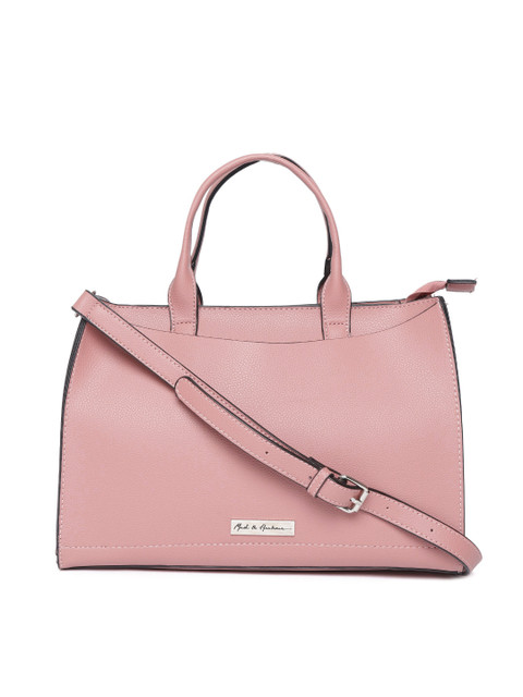 

Mast & Harbour Pink Solid Handheld Bag