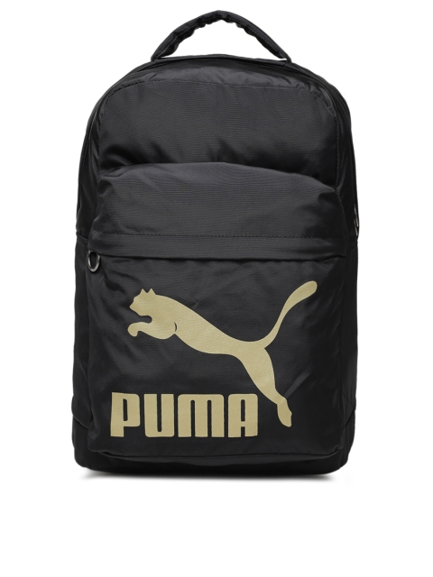 

Puma Unisex Black Brand Logo Originals Backpack
