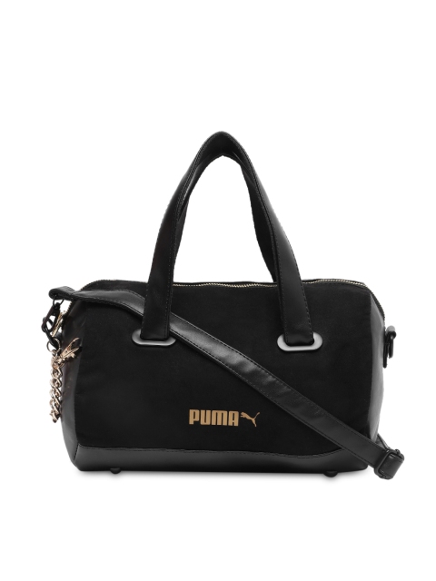 

Puma Black Solid Handheld Bag